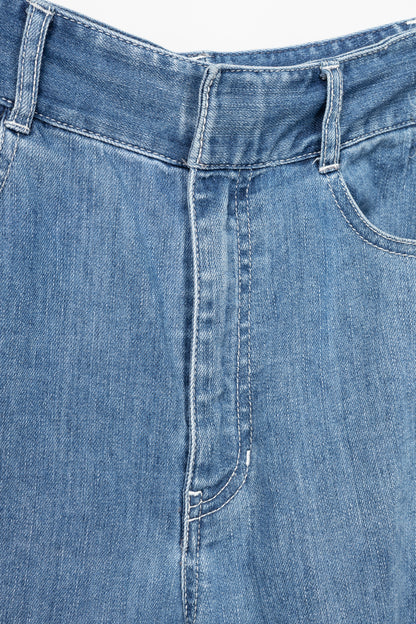Tibi Blue Spring-Weight Carpenter Jeans