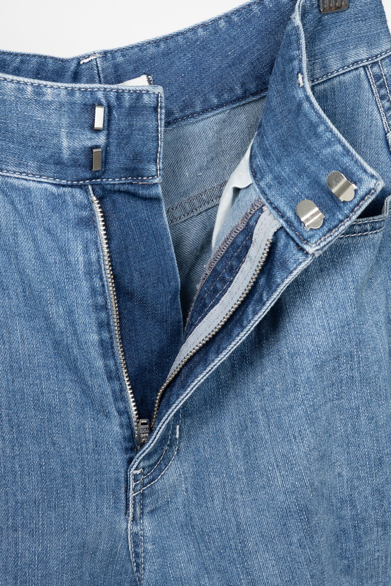 Tibi Blue Spring-Weight Carpenter Jeans