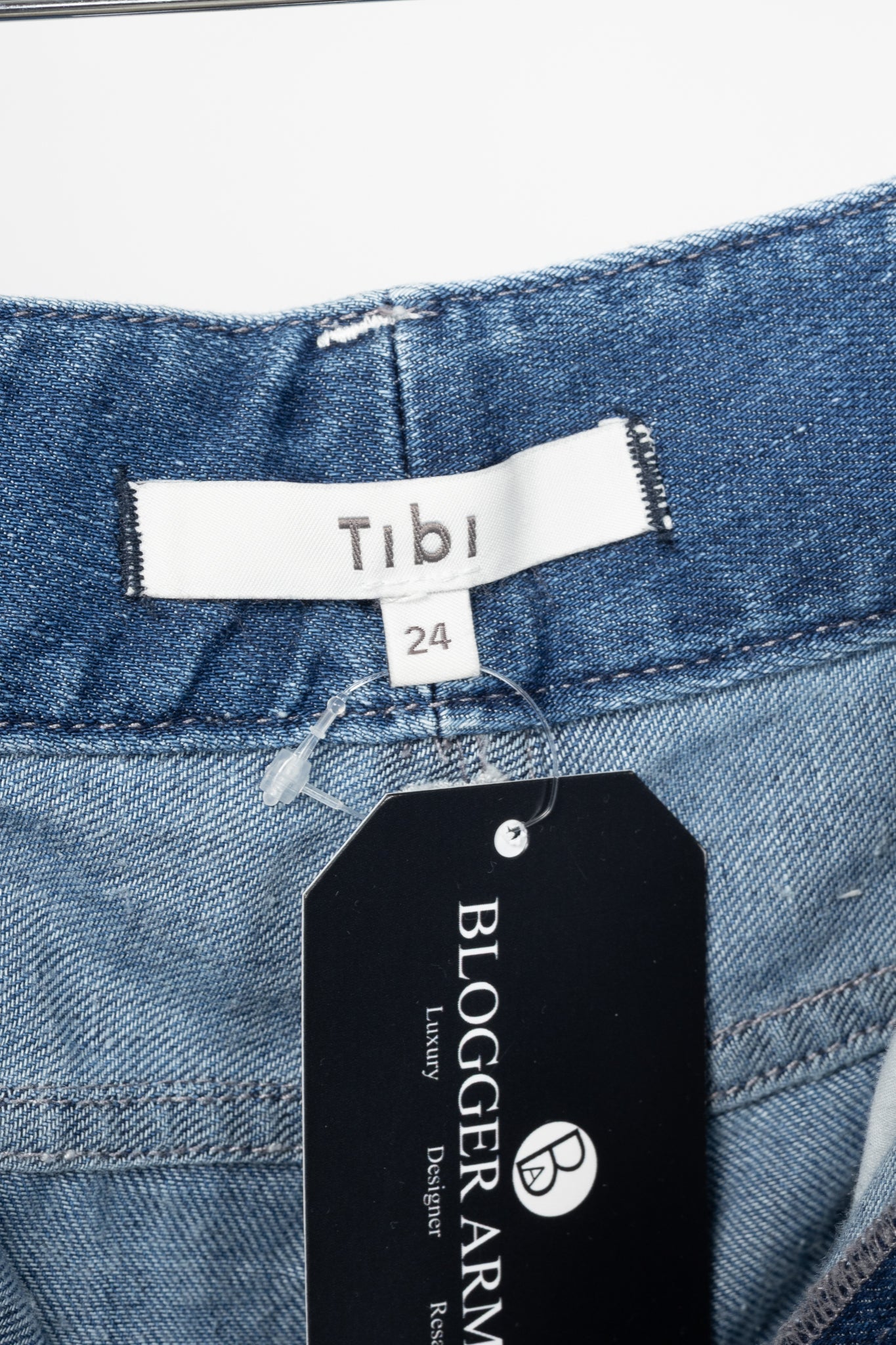 Tibi Blue Spring-Weight Carpenter Jeans