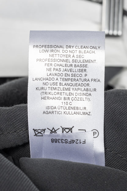 Tibi "Derrick Men's" Steel Grey Fluid Suiting Trouser