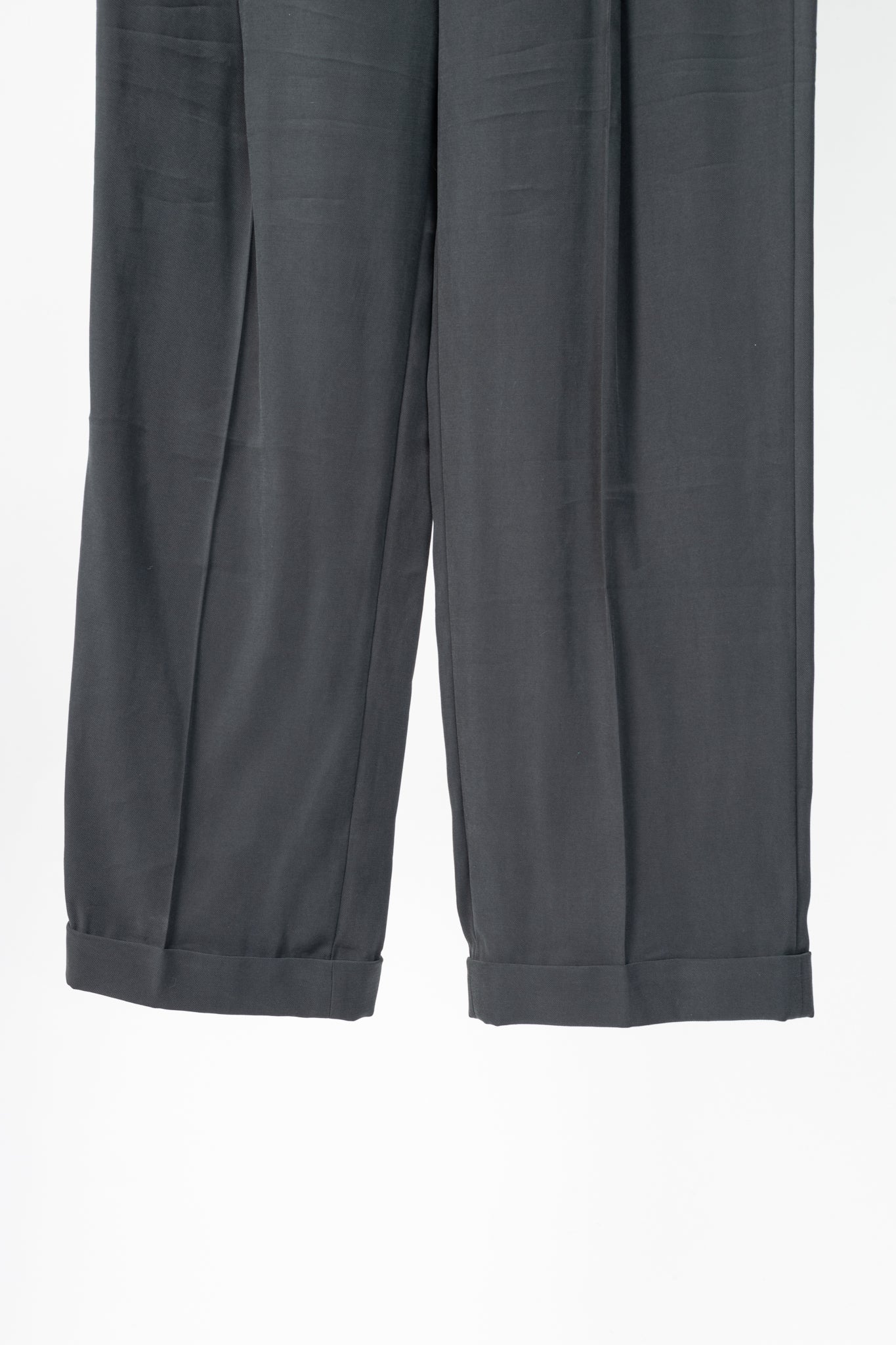 Tibi "Derrick Men's" Steel Grey Fluid Suiting Trouser