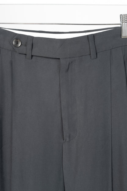 Tibi "Derrick Men's" Steel Grey Fluid Suiting Trouser