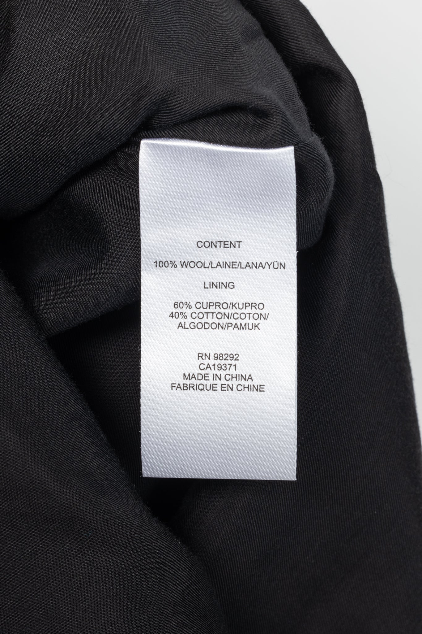 Tibi Black Wool Grain De Poudre Convertible Pleated Skirt