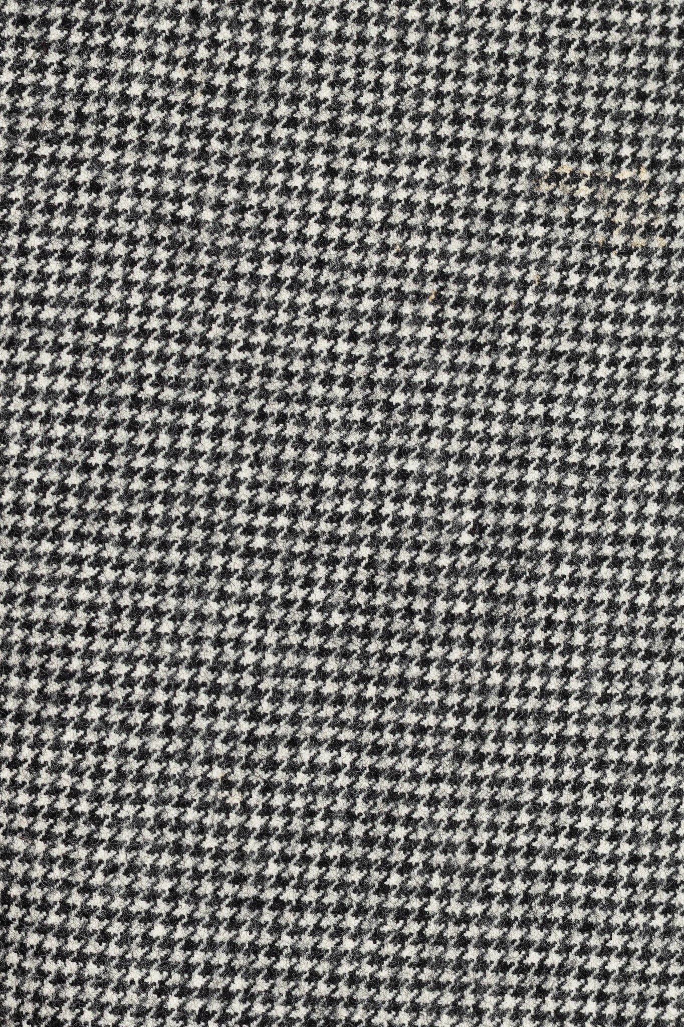 Tibi Black & Ivory Baby Houndstooth Slouch Skirt