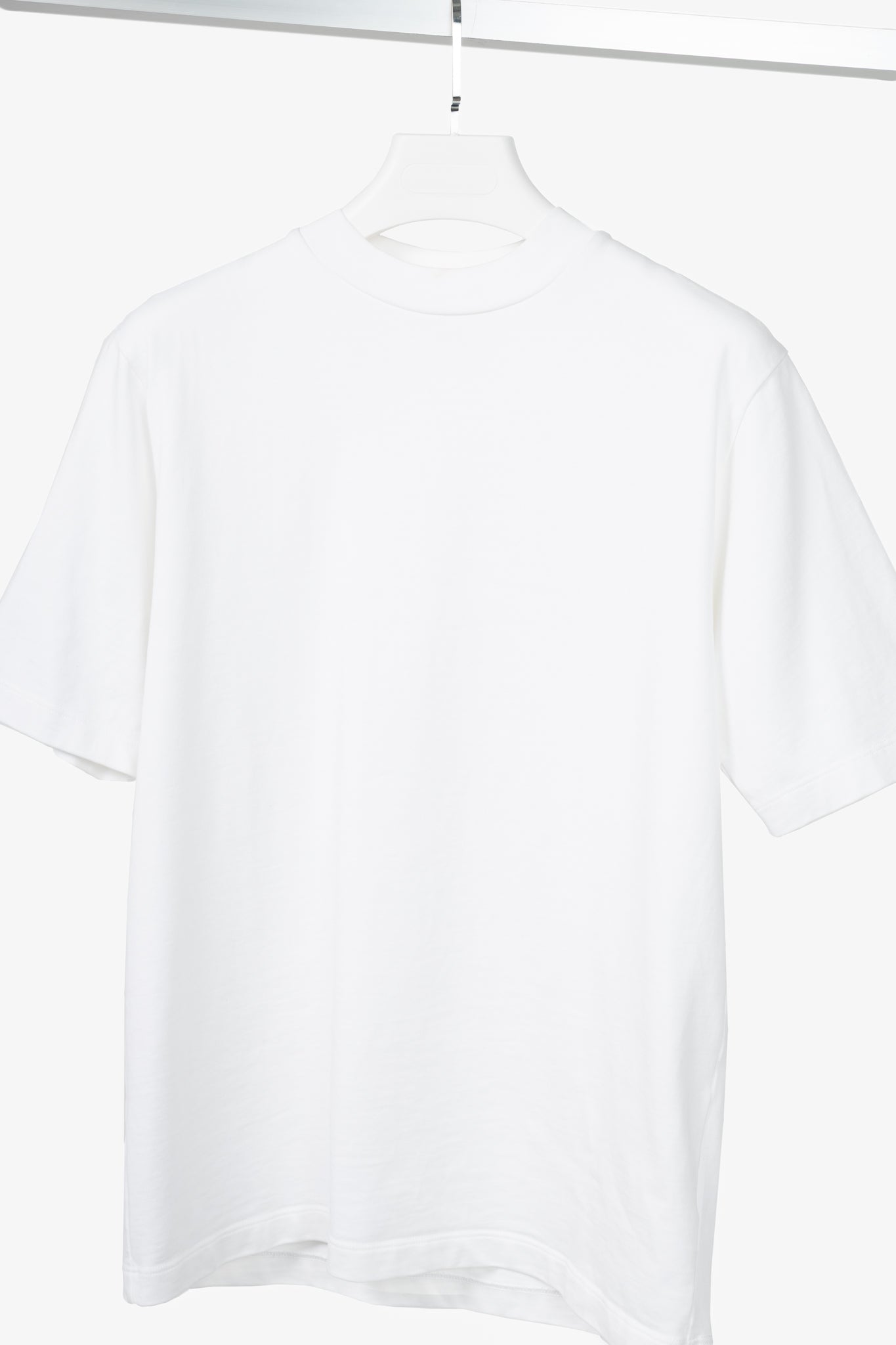 Tibi Fundamentals Perfect Unisex White T-Shirt