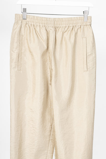 Tibi Kat Desert Sand Crispy Nylon Jogger