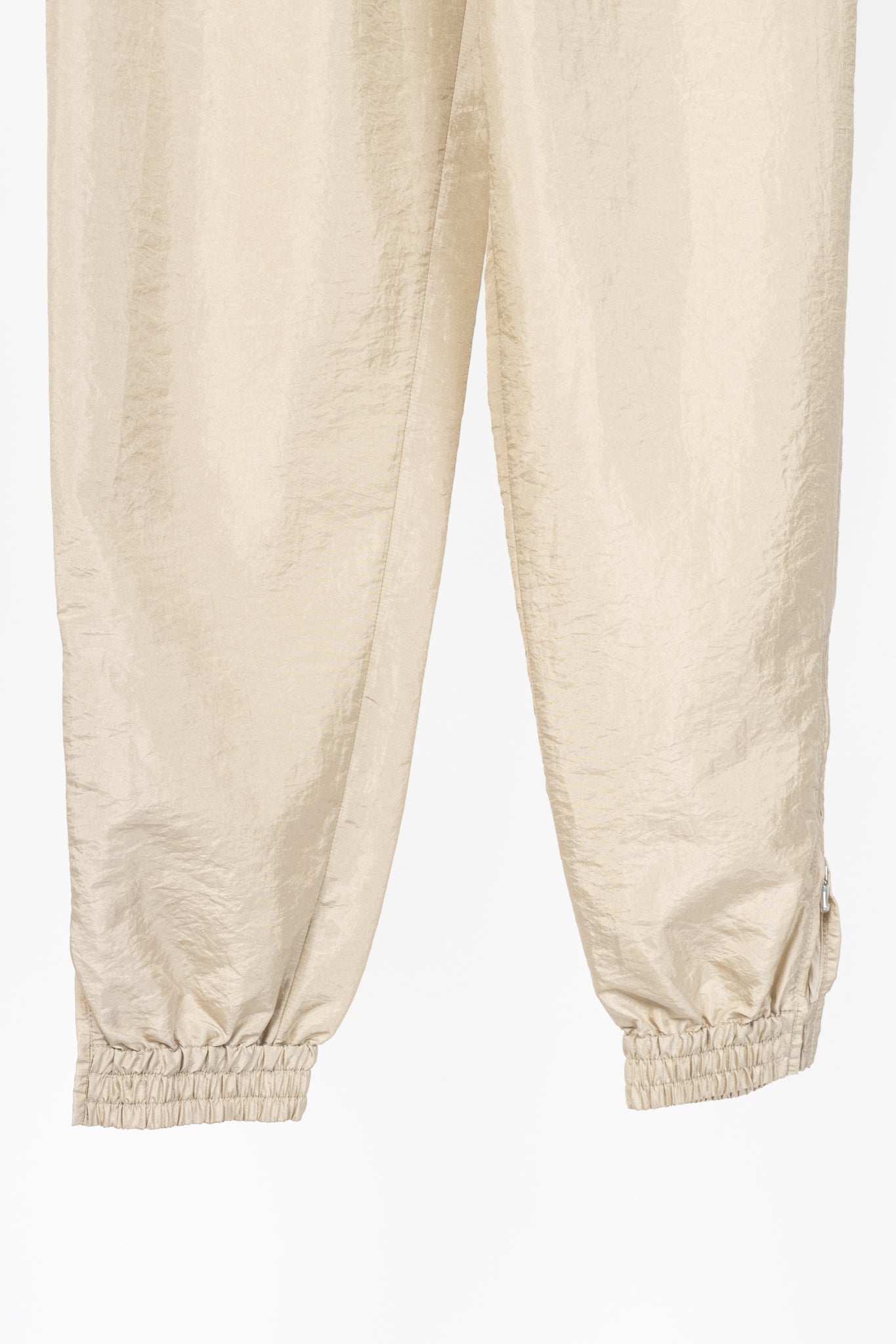 Tibi Kat Desert Sand Crispy Nylon Jogger