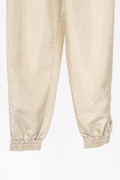Tibi Kat Desert Sand Crispy Nylon Jogger