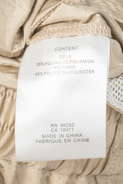 Tibi Kat Desert Sand Crispy Nylon Jogger