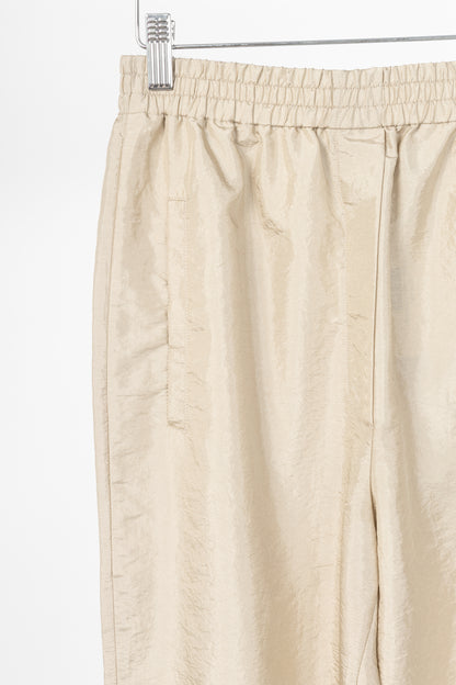 Tibi Kat Desert Sand Crispy Nylon Jogger