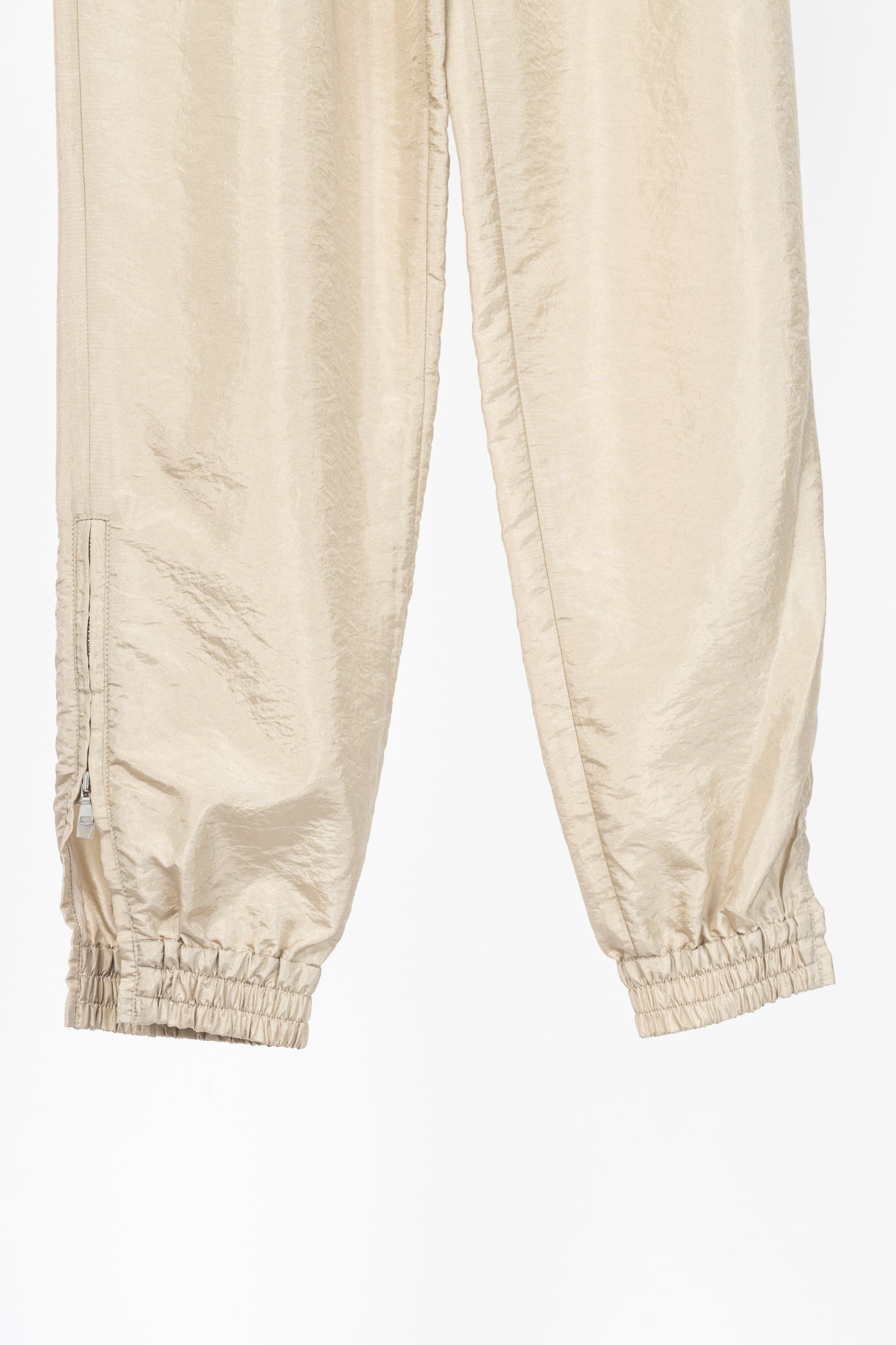 Tibi Kat Desert Sand Crispy Nylon Jogger