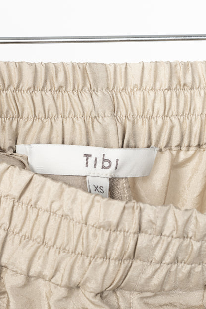 Tibi Kat Desert Sand Crispy Nylon Jogger