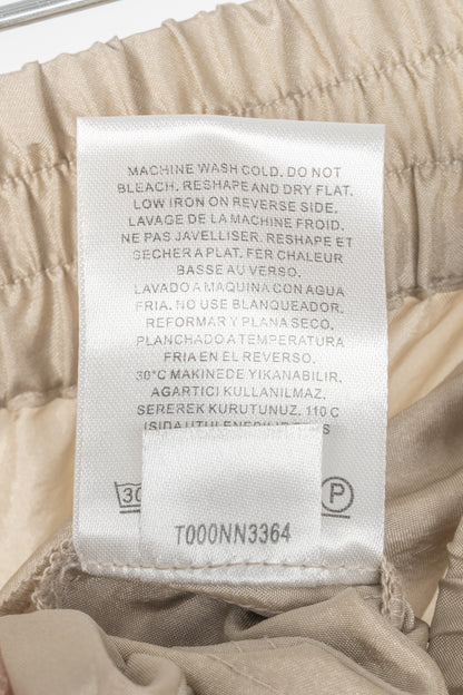 Tibi Kat Desert Sand Crispy Nylon Jogger