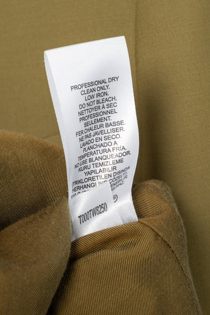 Tibi Max Dark Hazel Tropical-Wool Blazer