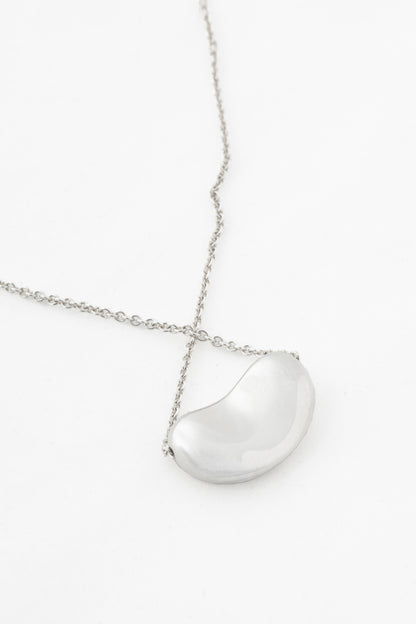 Tiffany & Co. Elsa Peretti 20mm Bean Design Sterling Silver Pendant Necklace