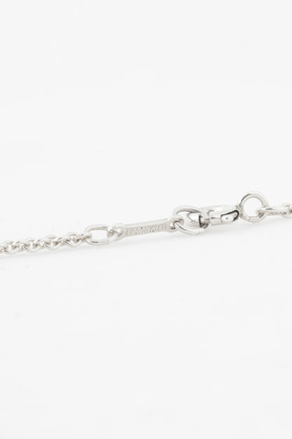 Tiffany & Co. Elsa Peretti 20mm Bean Design Sterling Silver Pendant Necklace
