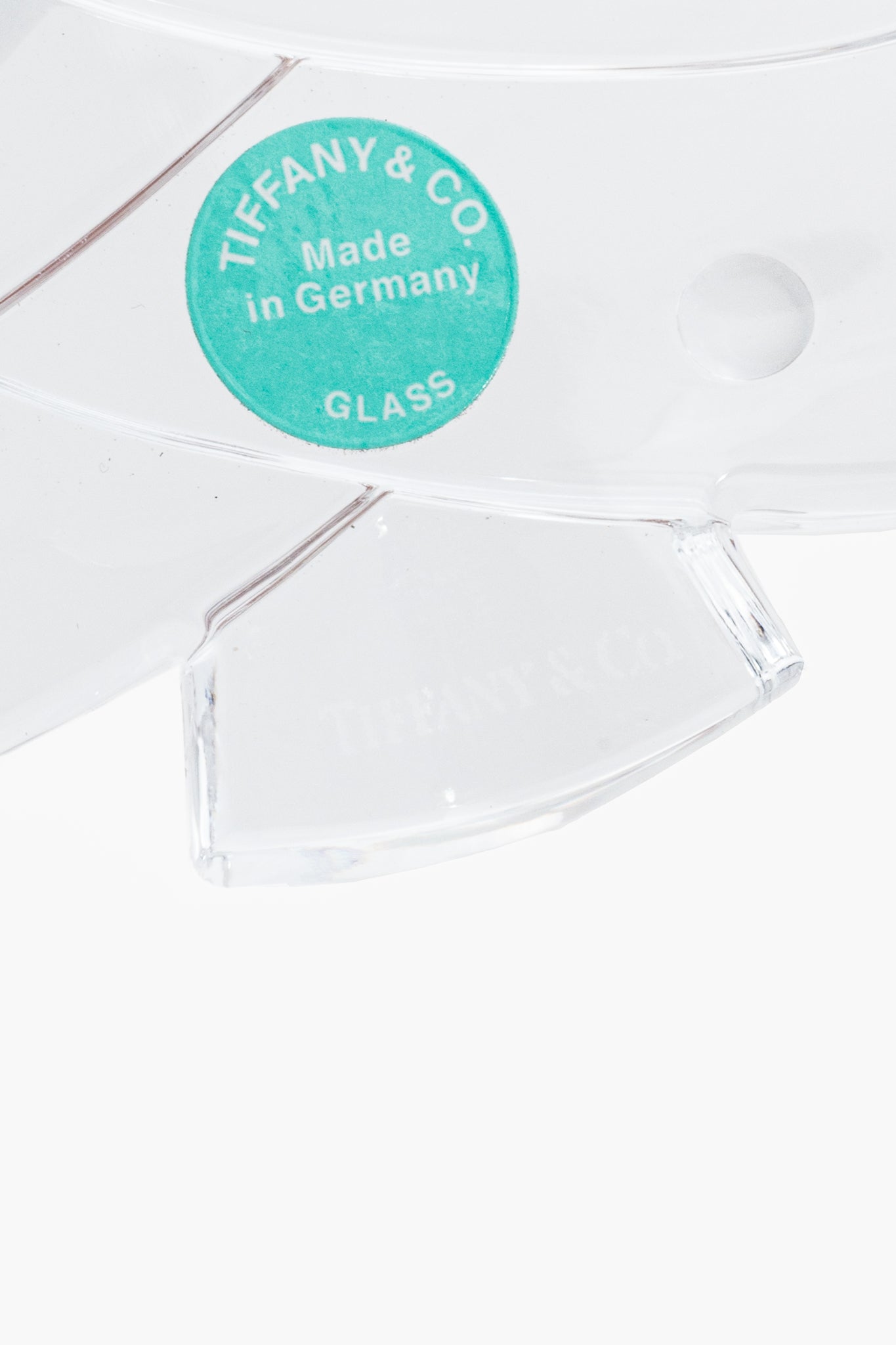 Tiffany & Co. Glass Christmas Tree Ornament