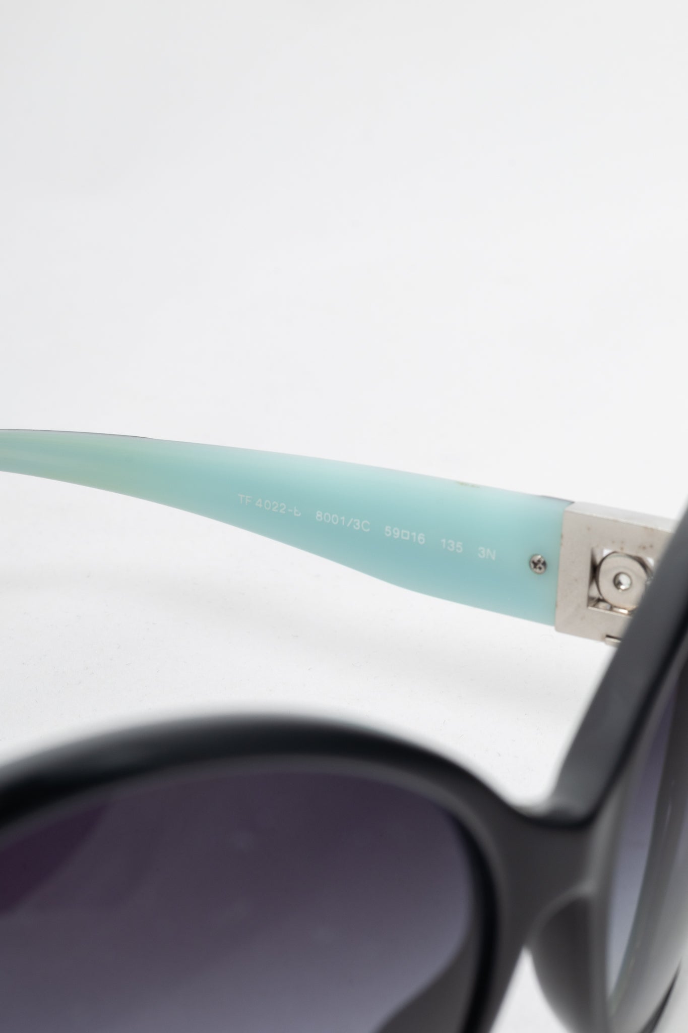 Tiffany & Co. Tiffany Charms Black & Tiffany Blue Interchangeable-Temple Sunglasses