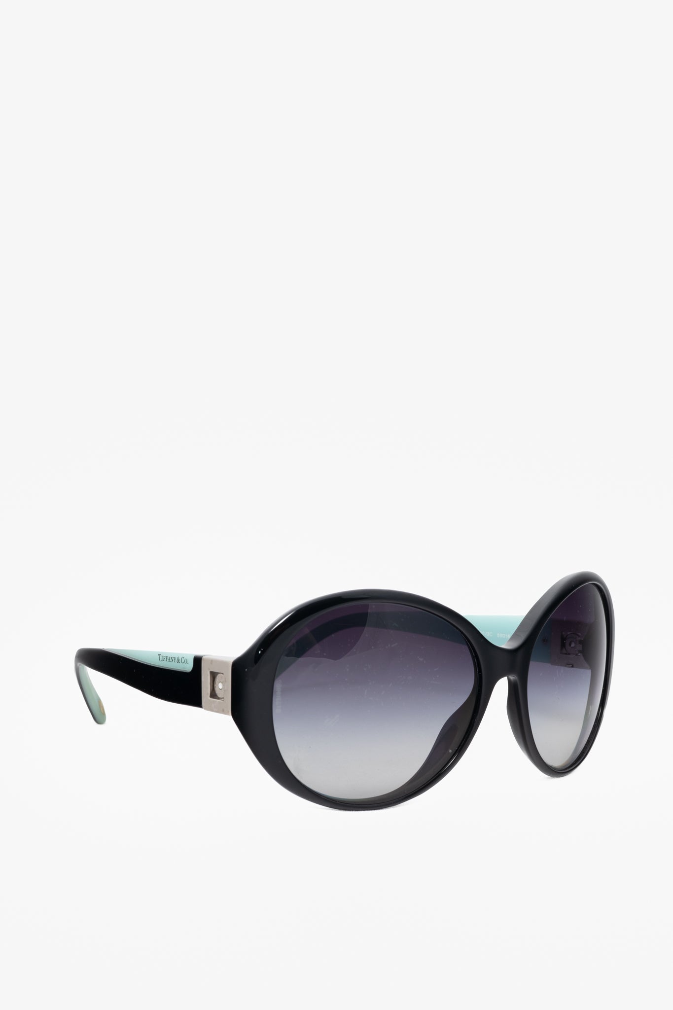 Tiffany & Co. Tiffany Charms Black & Tiffany Blue Interchangeable-Temple Sunglasses
