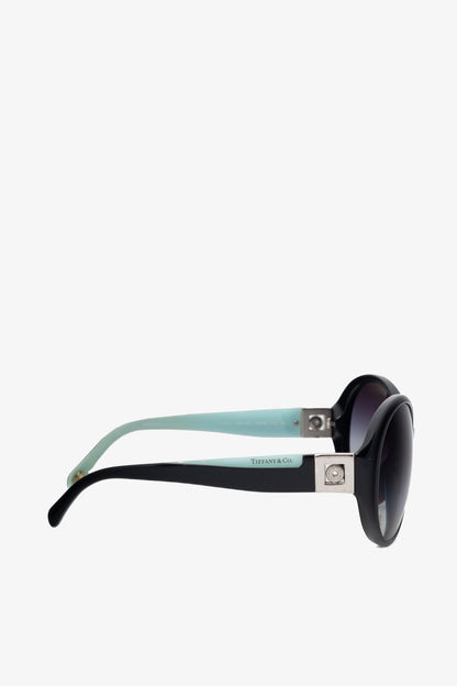 Tiffany & Co. Tiffany Charms Black & Tiffany Blue Interchangeable-Temple Sunglasses