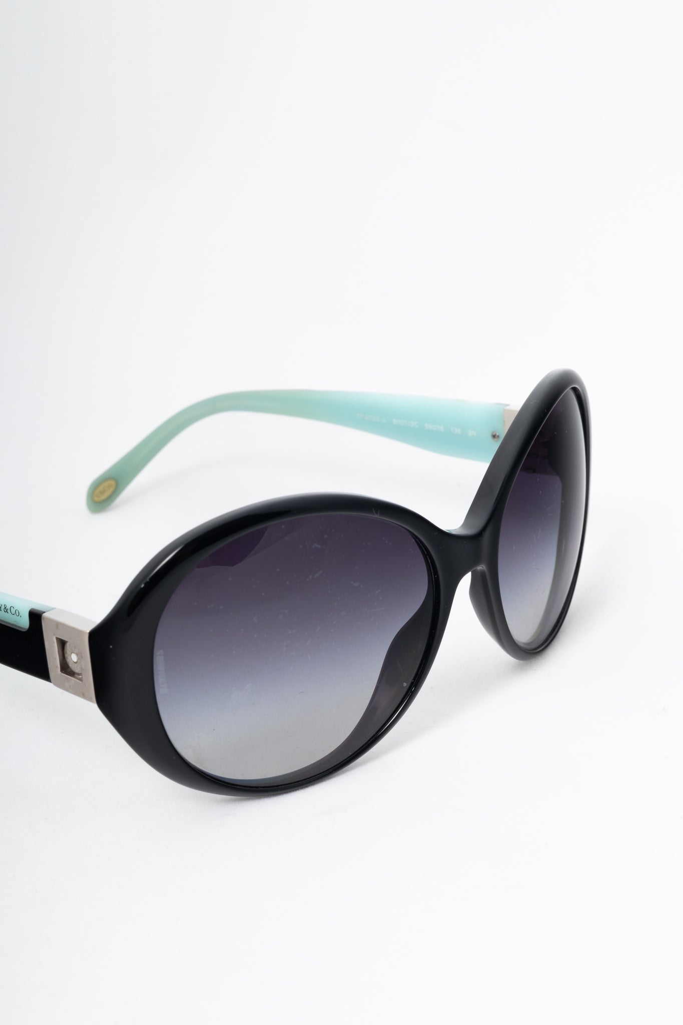 Tiffany & Co. Tiffany Charms Black & Tiffany Blue Interchangeable-Temple Sunglasses
