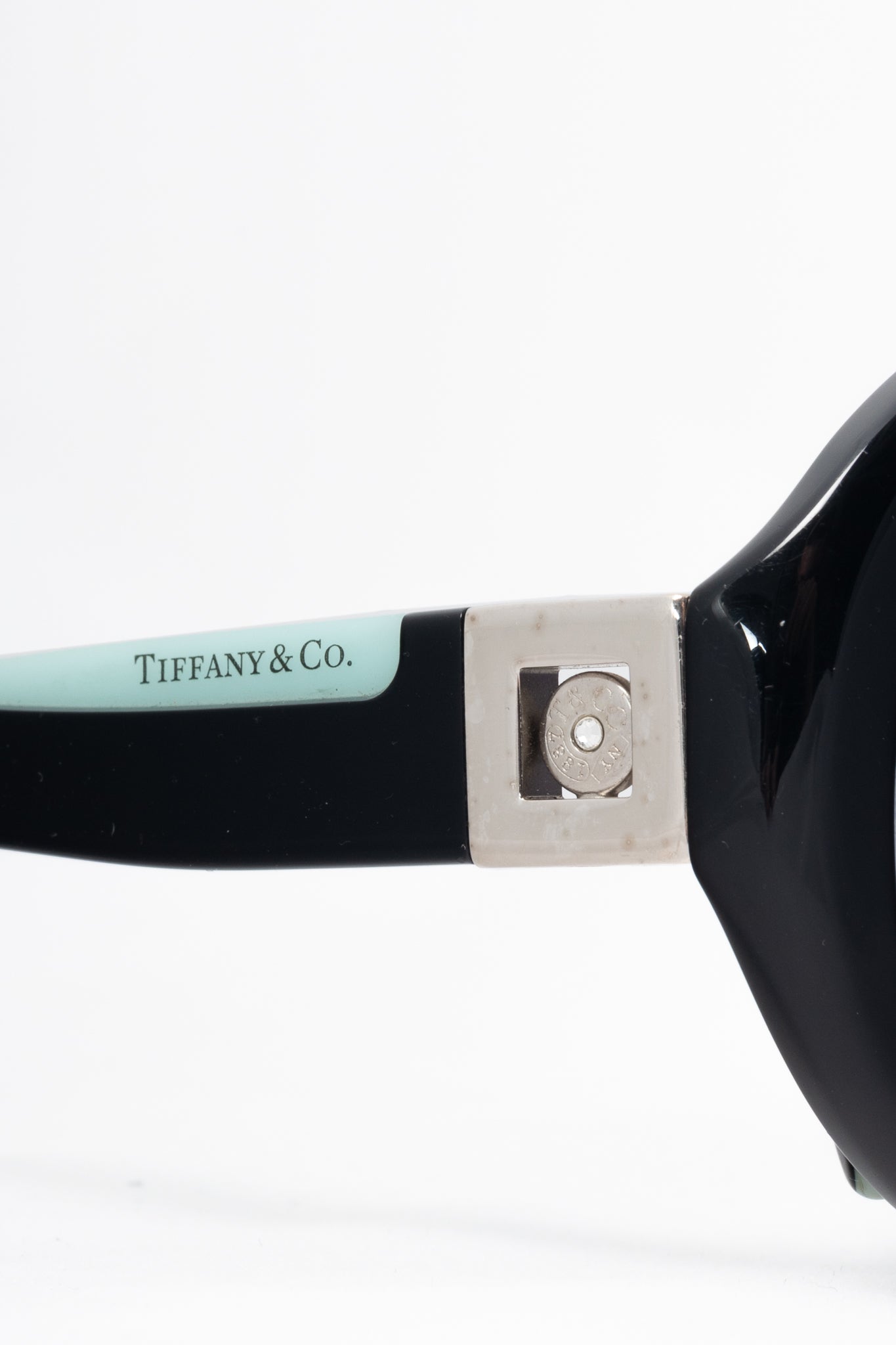Tiffany & Co. Tiffany Charms Black & Tiffany Blue Interchangeable-Temple Sunglasses
