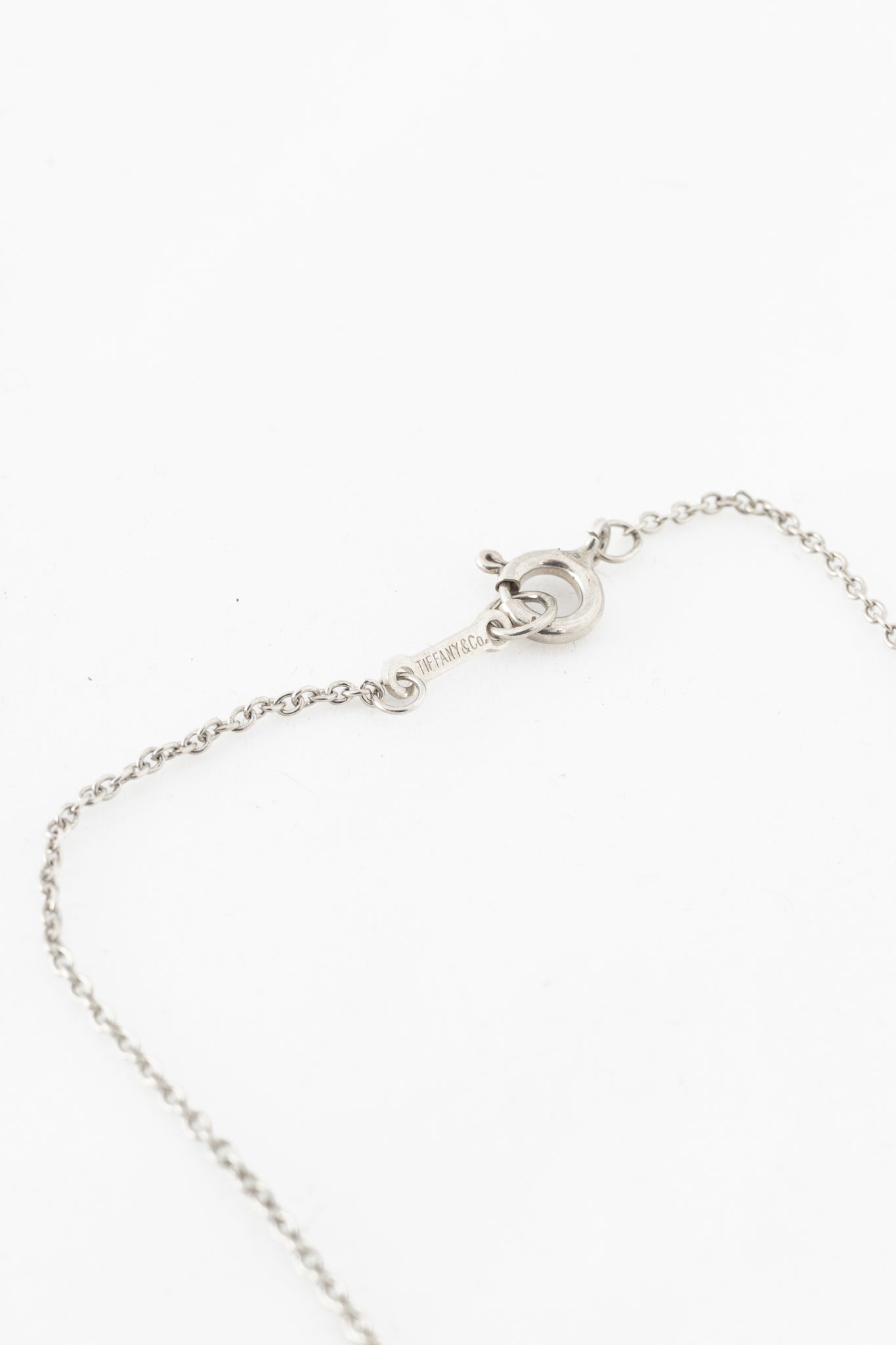 Tiffany & Co. Elsa Peretti Teardrop Sterling Silver Pendant Necklace