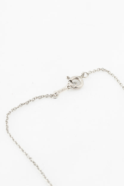 Tiffany & Co. Elsa Peretti Teardrop Sterling Silver Pendant Necklace