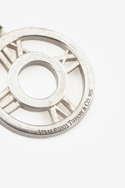 Tiffany & Co. Atlas Sterling Silver Medallion Pendant