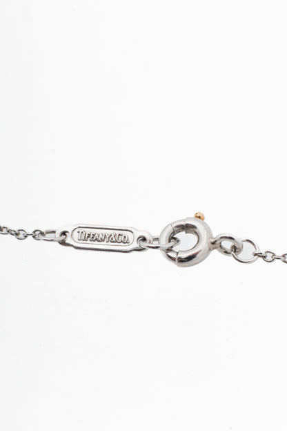 Tiffany & Co. Platinum 950 Diamond Key-Pendant Necklace