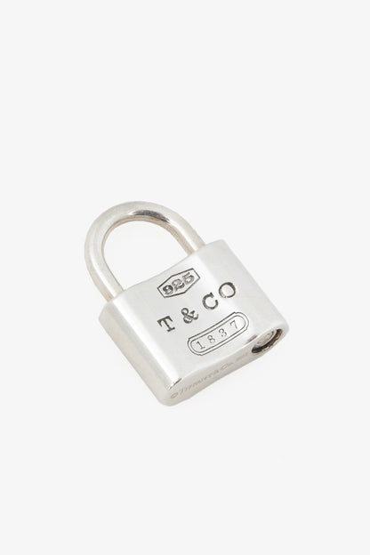 Tiffany & Co. 1837 Sterling Silver Padlock Pendant
