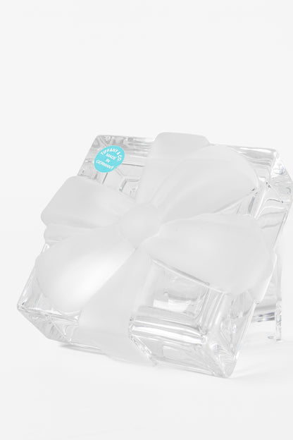 Tiffany & Co. Crystal Trinket Jewelry Bow Wrapped Gift Box