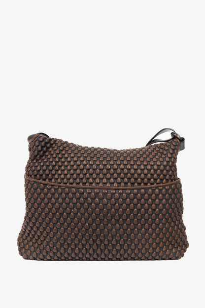 Tissa Fontaneda Biker Chic Cafe Bubble Leather Crossbody