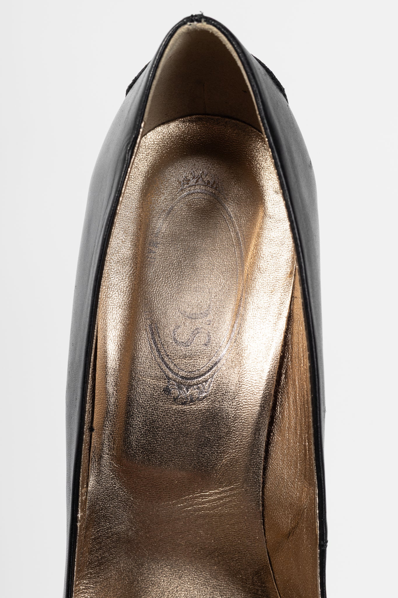 Tod’s Black Leather Horsebit Pumps
