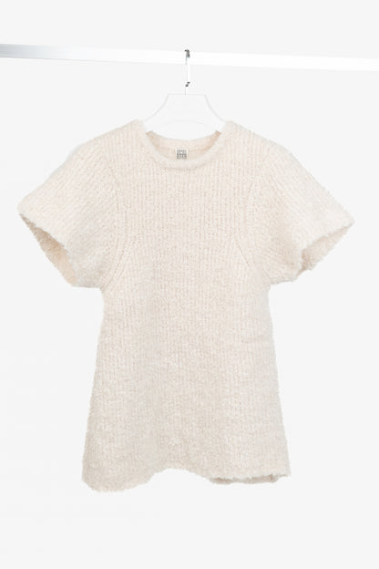 Toteme Espera Dune Merino Wool & Mohair Knit
