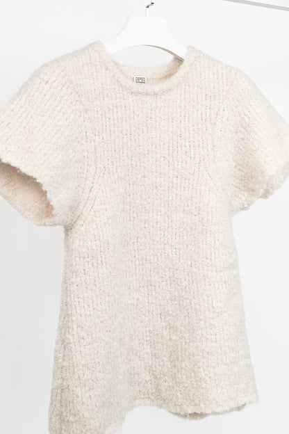 Toteme Espera Dune Merino Wool & Mohair Knit