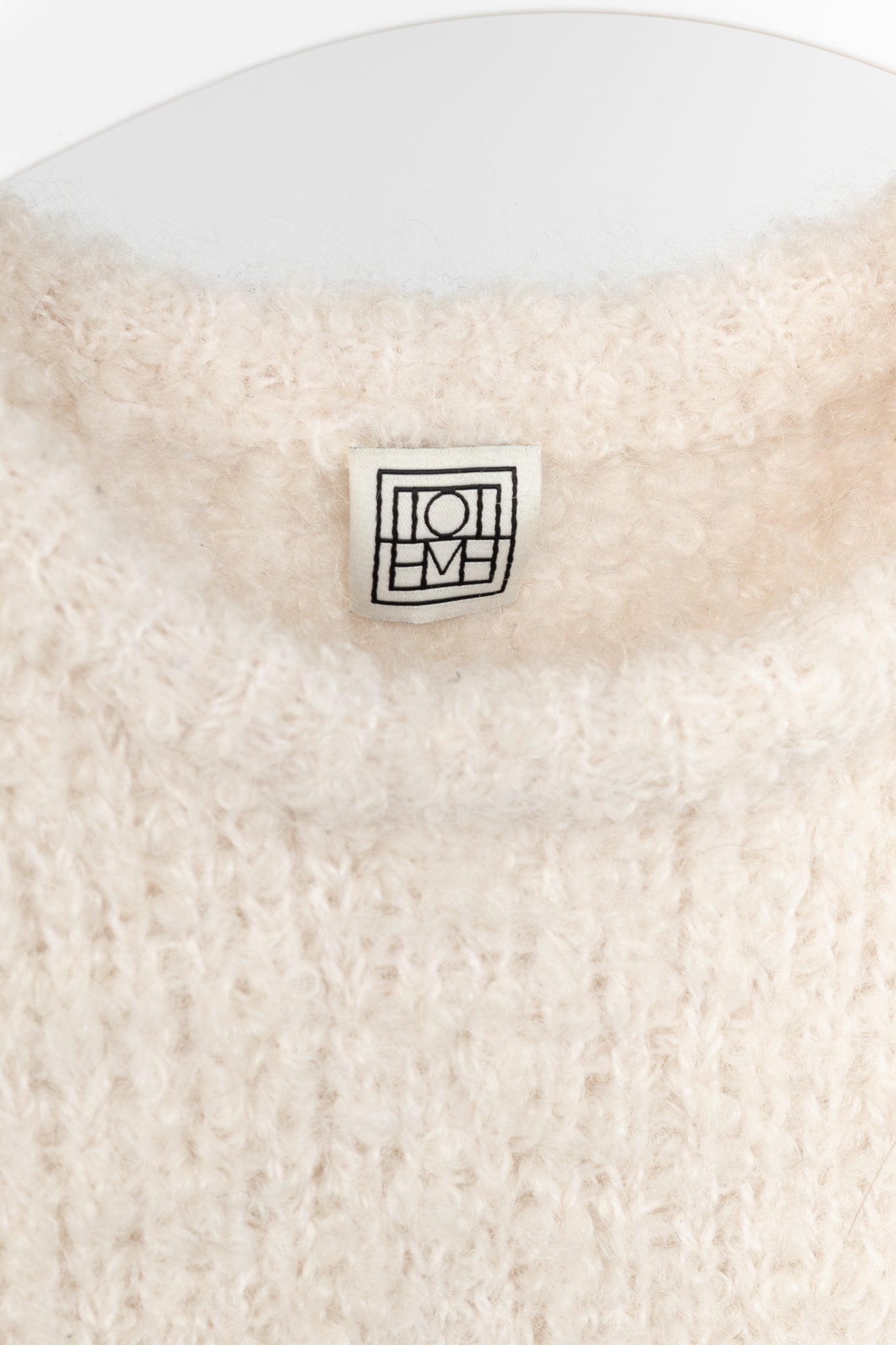 Toteme Espera Dune Merino Wool & Mohair Knit
