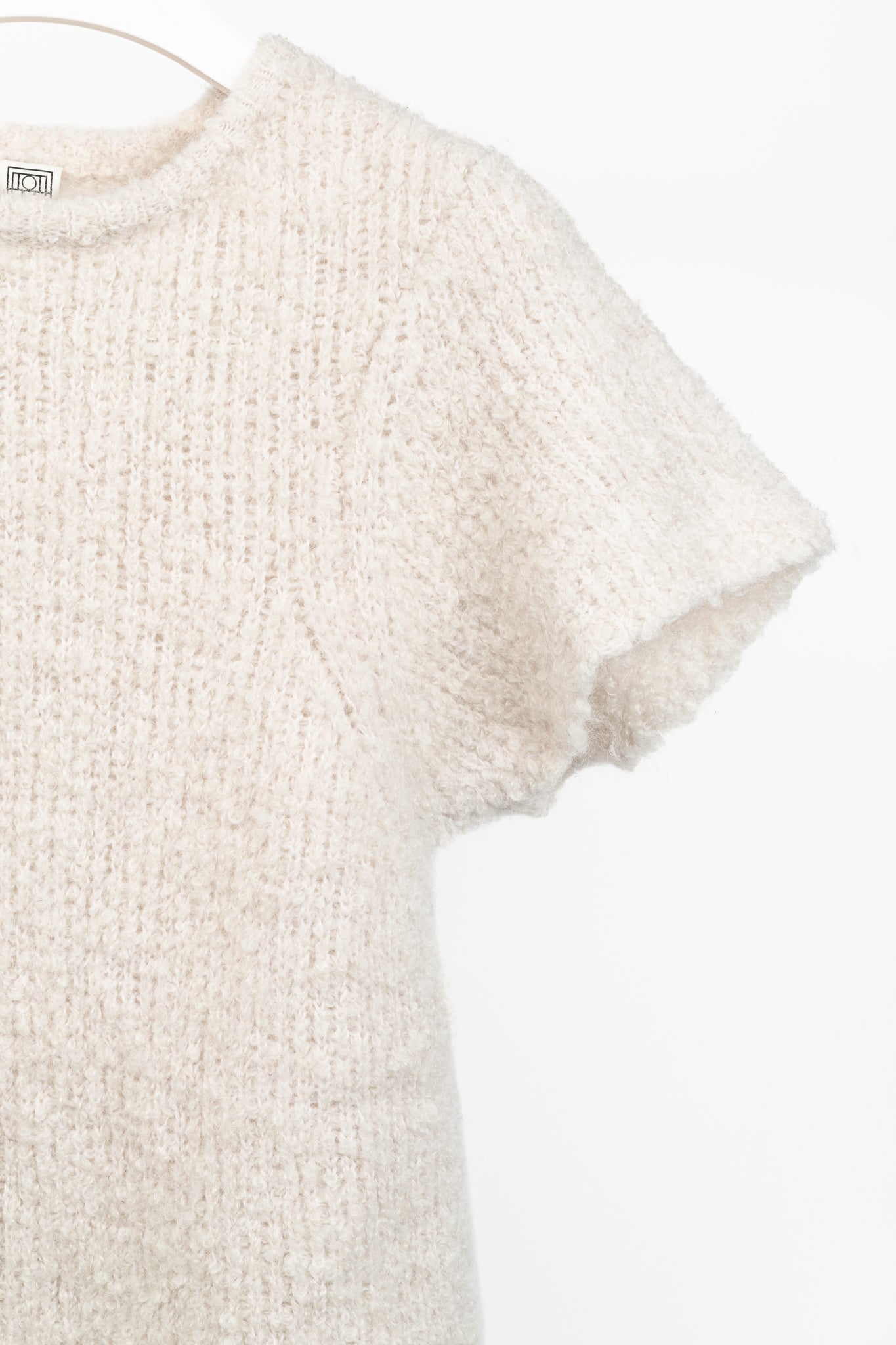 Toteme Espera Dune Merino Wool & Mohair Knit