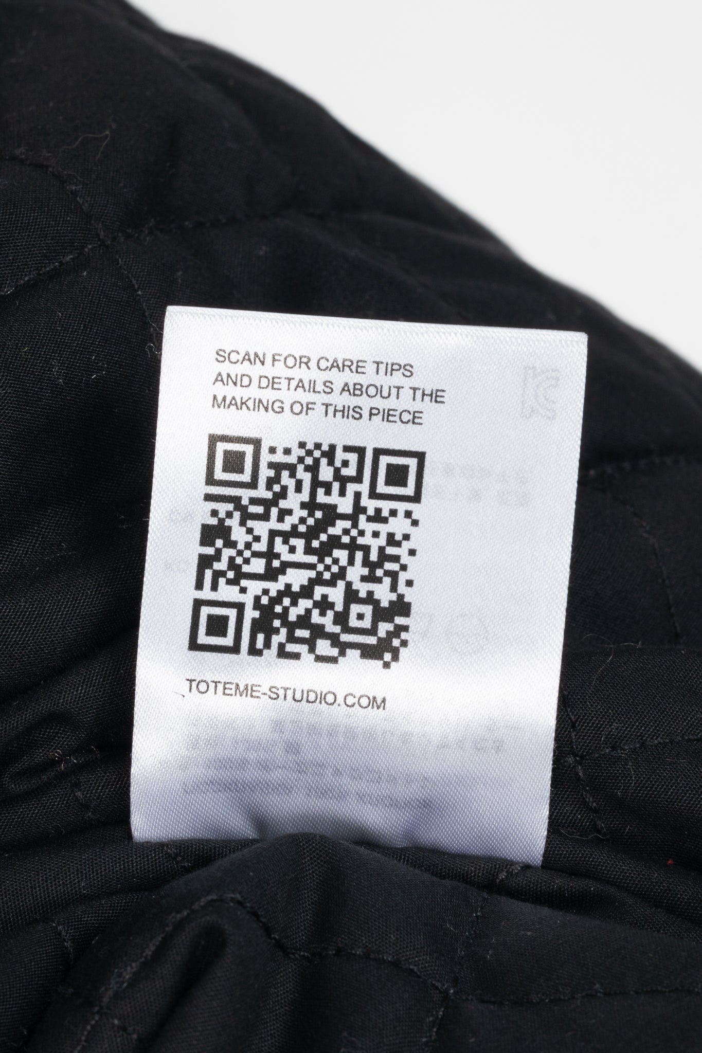 Toteme Light Hay Oversized Quilted Cotton Canvas Jacket