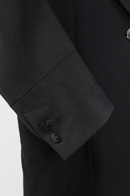 Twinset Black Ponte Long Oversized Blazer