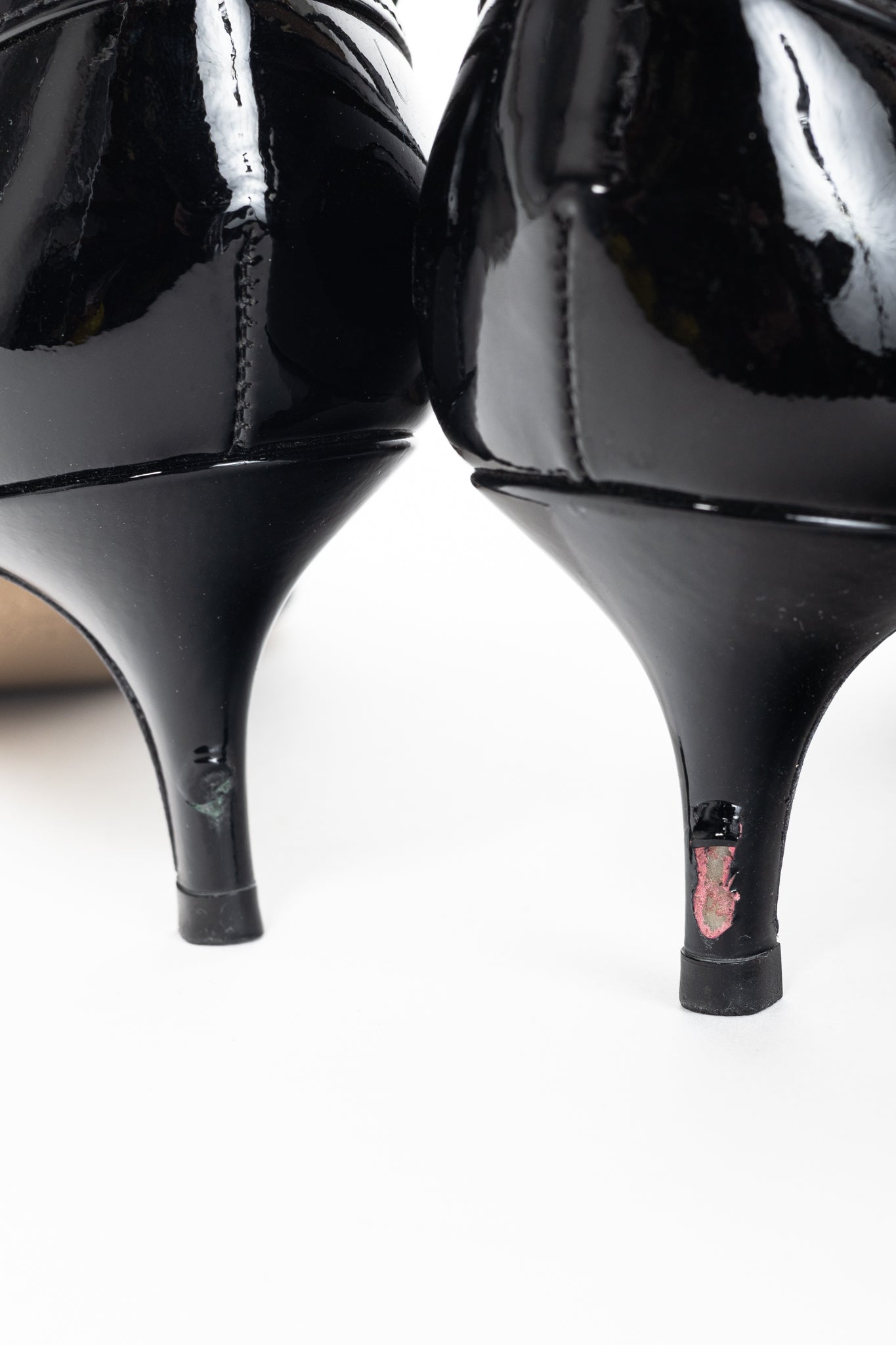 Valentino Garavani Nero Patent-Leather Mary-Jane Pumps