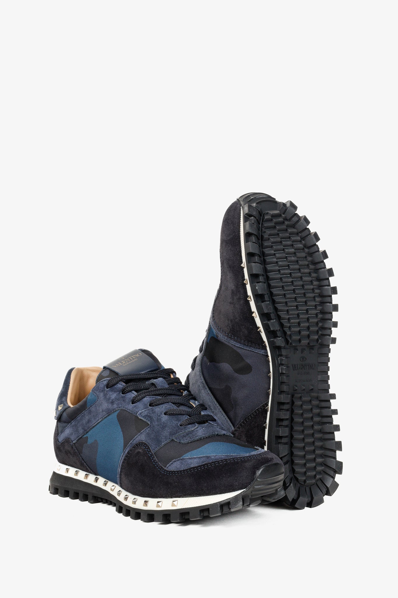 Valentino Garavani TN952Y0 Rockstud Soul Navy Camo sneakers