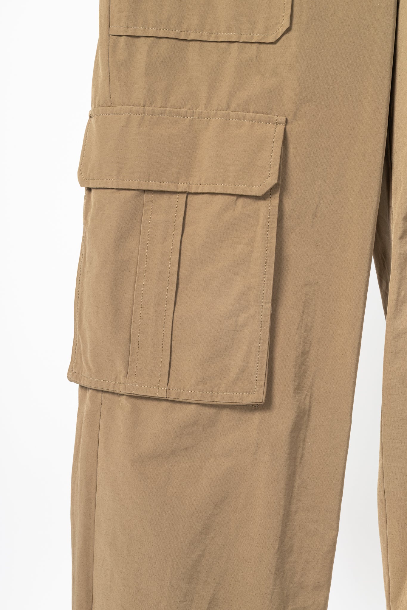 Veronica Beard Dari Sepia Cotton Faille Cargo Pants