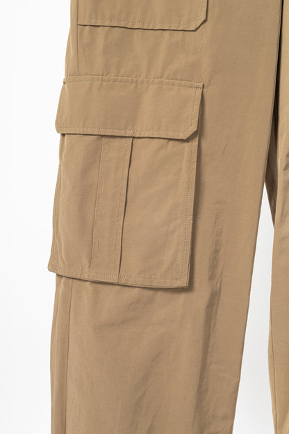 Veronica Beard Dari Sepia Cotton Faille Cargo Pants