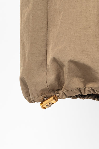 Veronica Beard Dari Sepia Cotton Faille Cargo Pants