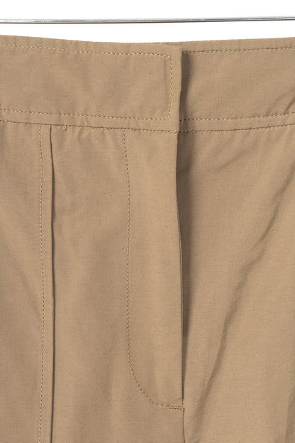 Veronica Beard Dari Sepia Cotton Faille Cargo Pants