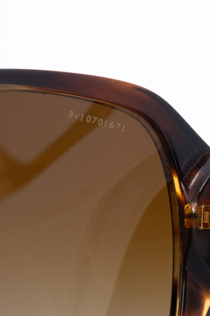 Versace VE4242B Brown Tortoiseshell Crystal-Medusa Sunglasses