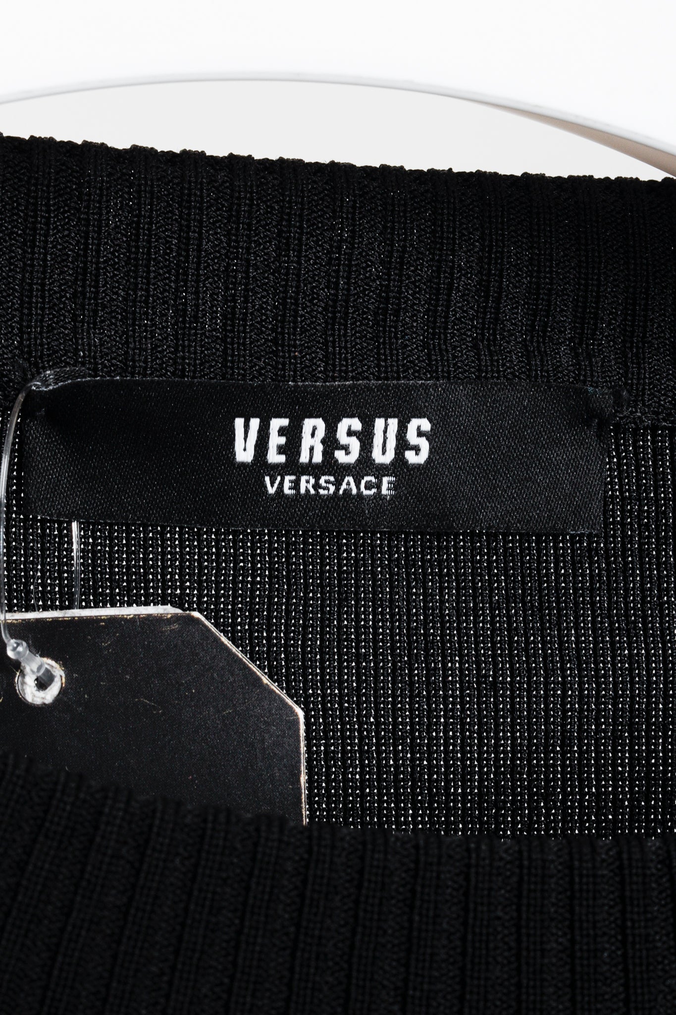 Versus Versace Black Knit Sweater