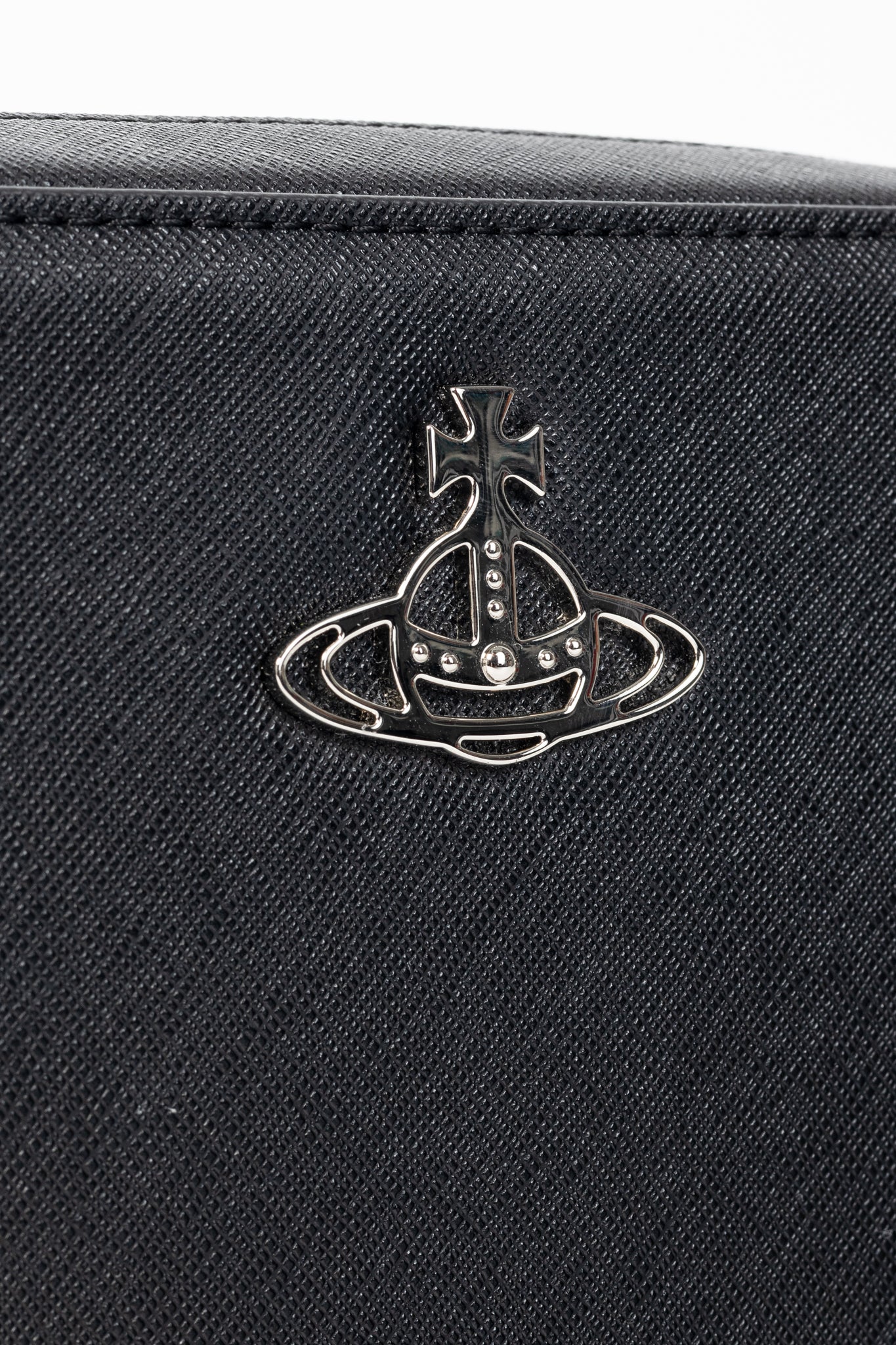 Vivienne Westwood Melih Black Vegan Leather Camera Bag