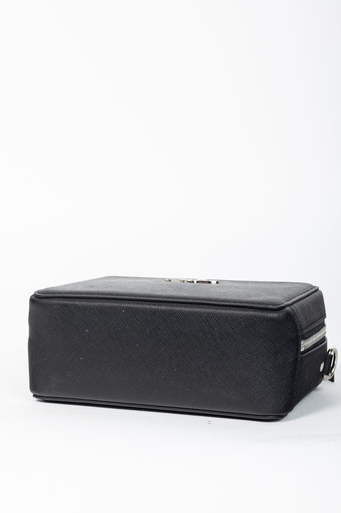 Vivienne Westwood Melih Black Vegan Leather Camera Bag